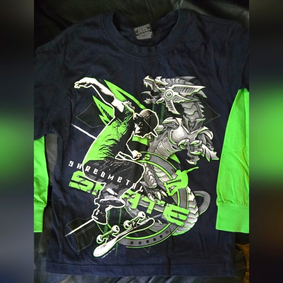 GWP Sport Other - GWP Sport Shredmetal Skateboard Cool Long Sleeve Tee SzM